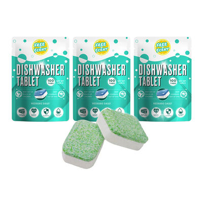 qualidade  Sustainable Hot Sale Dishwasher Detergent Dishwashing Liquid Pods Tablets Dishwasher With High Quality fábrica
